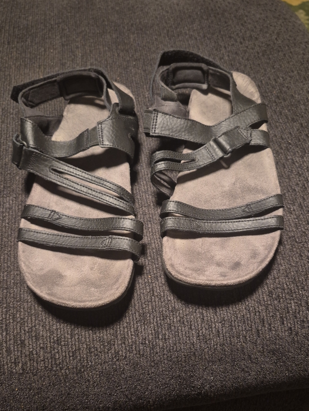 Merrell Women's Black Strappy Outdoor Sandals